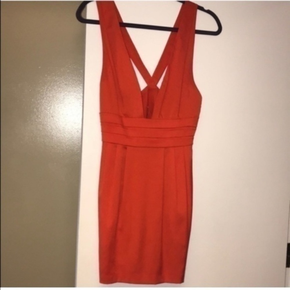 NWT $250 free people fiesta red sleeveless - Picture 2 of 3